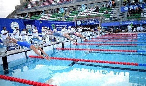 المغرب الرياضي  - الحريشي إدريس يُضيف إلى المغرب الميدالية النحاسية في السباحة