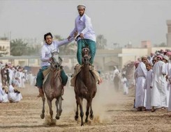 المغرب الرياضي  - كأس العُلا للهجن يُعلن عن الصدّارة والذهب لـ«شديدة» و«الواضح» و«الذيبة» ضمن منافسات اليوم الثالث