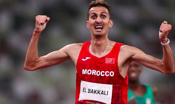 المغرب الرياضي  - المغربى سفيان البقالي يحقق المركز الأول في مسافة 3000 متر موانع بملتقى سيليزيا