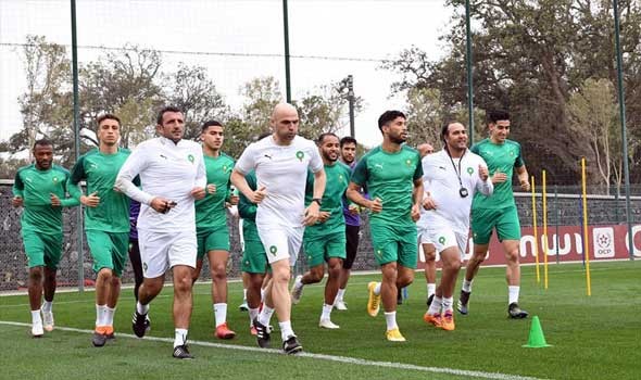 المغرب الرياضي  - المنتخب المغربي يفوز على فلسطين برباعية في كأس العرب