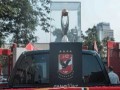 المغرب الرياضي  - حريق ضخم يضرب مبنى النادي الأهلي في مدينة نصر دون وقوع إصابات حتى الآن