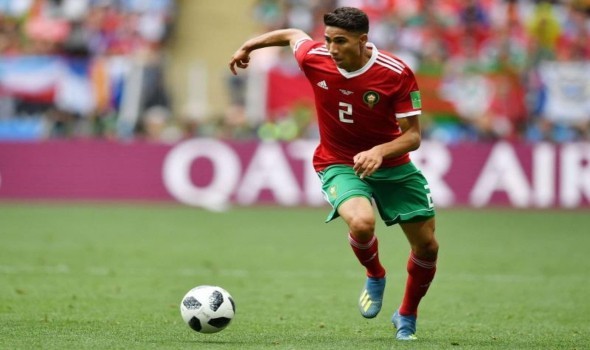 المغرب الرياضي  - حكيمي مٌرشح لجائزة أحسن لاعب إفريقي في فرنسا كممثل وحيد للمغرب