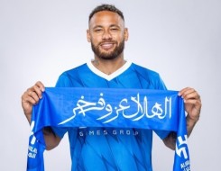 المغرب الرياضي  - الهلال السعودي بقدّم المهاجم البرازيلي  نيمار  لجمهوره بعد التعاقد معه لعامين