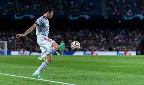المغرب الرياضي  - ليفاندوفسكي يحدد موعد اعتزاله وموقفه من التدريب ويقيم مسيرته في برشلونة