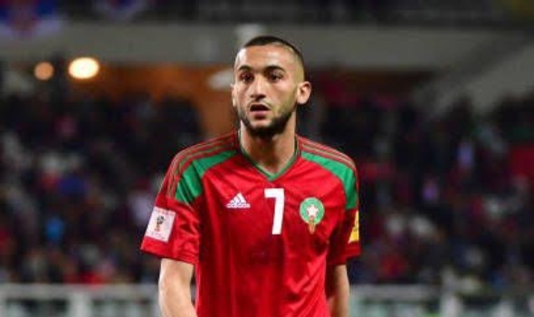 المغرب الرياضي  - الوداد الرياضي ينجح في ضم الدولي المغربي حكيم زياش