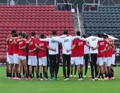المغرب الرياضي - وصول منتخب مصر إلى فندق الإقامة في العلمين وسط استقبال جماهيري حافل بعد العودة من كأس العالم 2026