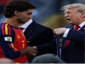المغرب الرياضي  - ترامب يعلق على قبعة توريس بشعار اجعل أميركا عظيمة من جديد