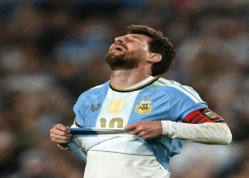 المغرب الرياضي  - ميسي يودع منتخب الأرجنتين وسط احتفاء جماهيري كبير